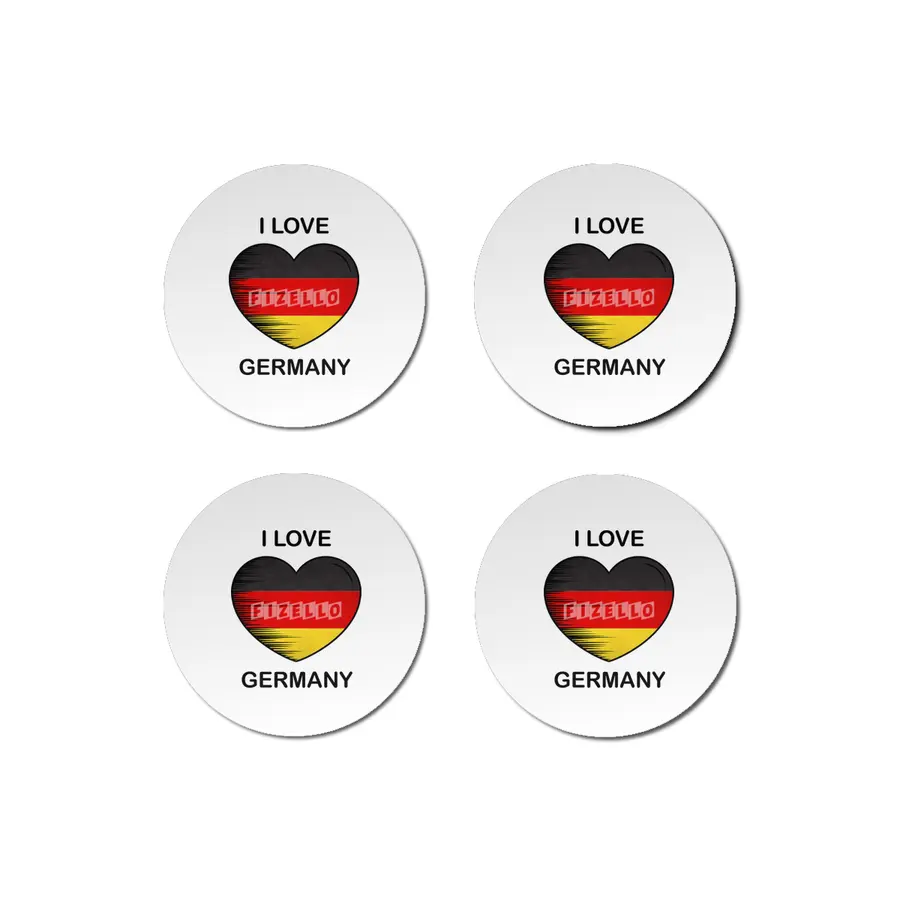 I Love Germany, My Home, My Country Bardak Altlığı