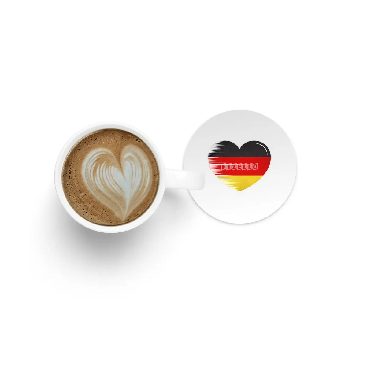 I Love Germany, My Home, My Country Bardak Altlığı