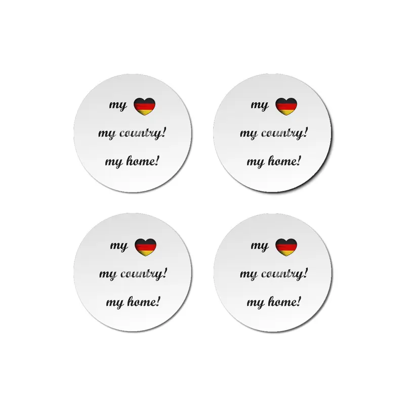 I Love Germany, My Home, My Country Bardak Altlığı