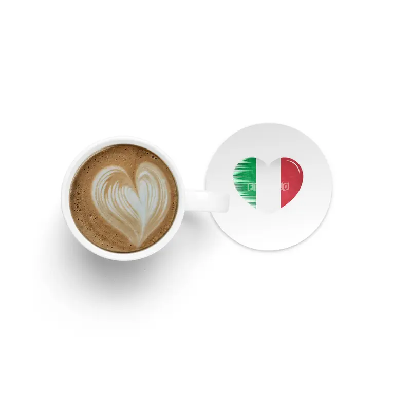 I Love Italy, My Home, My Country Bardak Altlığı