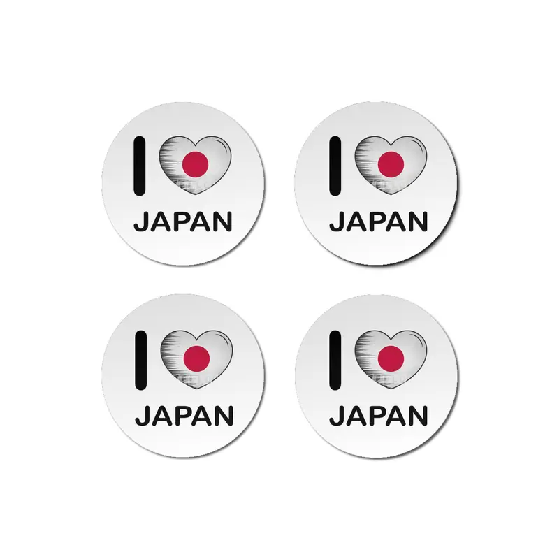 I Love Japan, My Home, My Country Bardak Altlığı