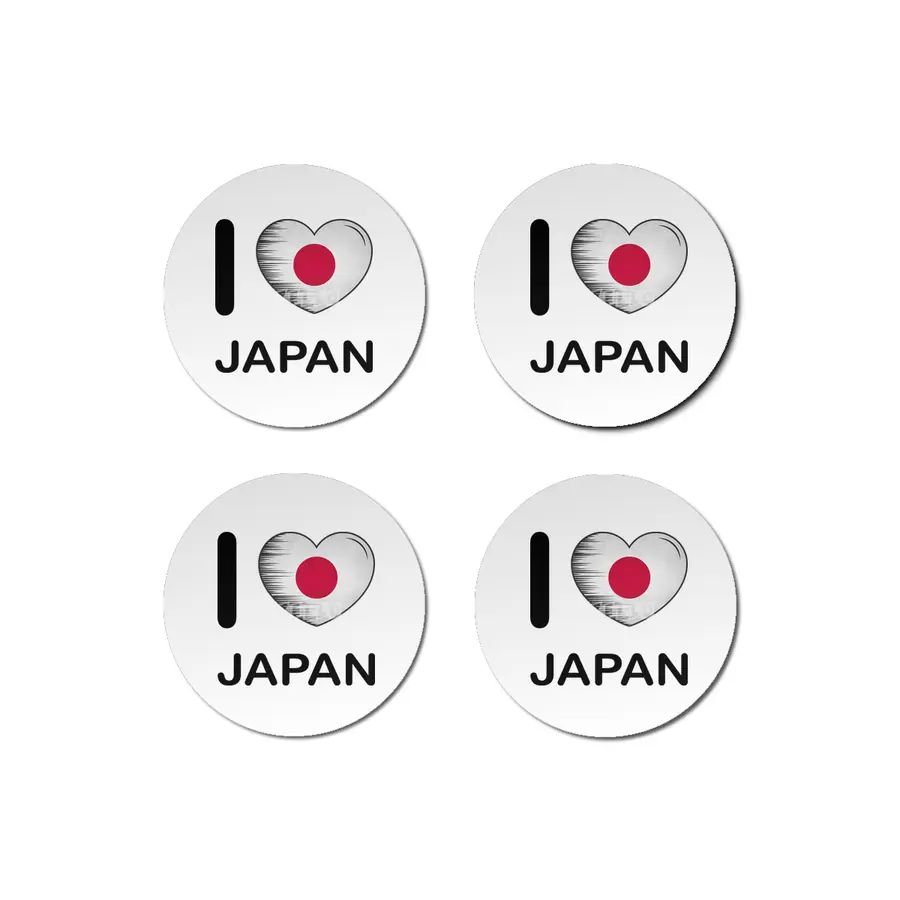 I Love Japan, My Home, My Country Bardak Altlığı