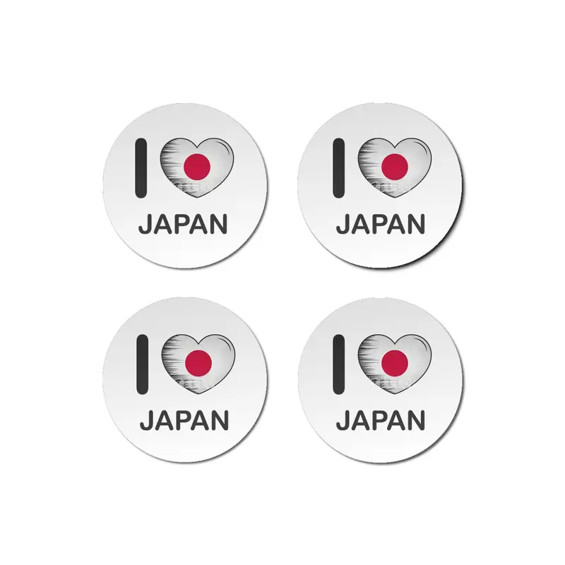 I Love Japan, My Home, My Country Bardak Altlığı