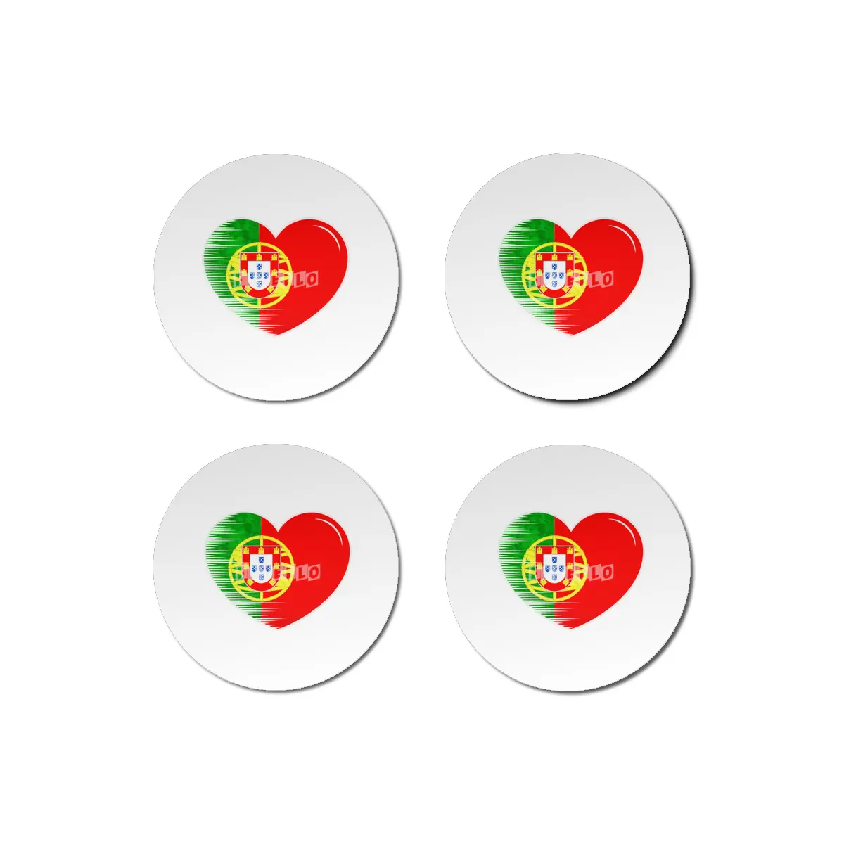 I Love Portugal, My Home, My Country Bardak Altlığı