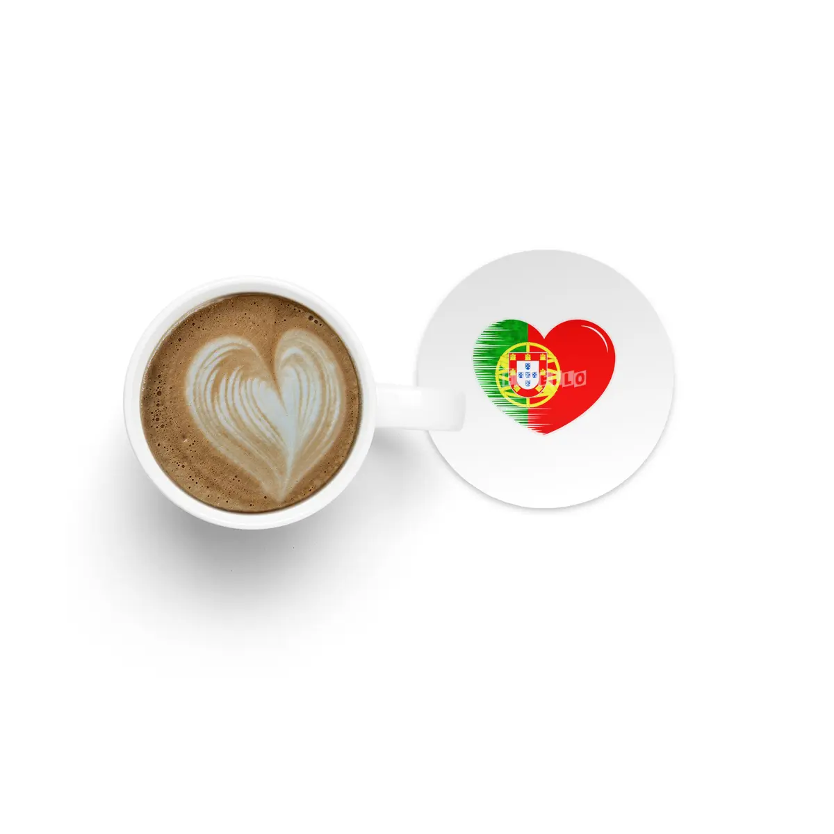 I Love Portugal, My Home, My Country Bardak Altlığı