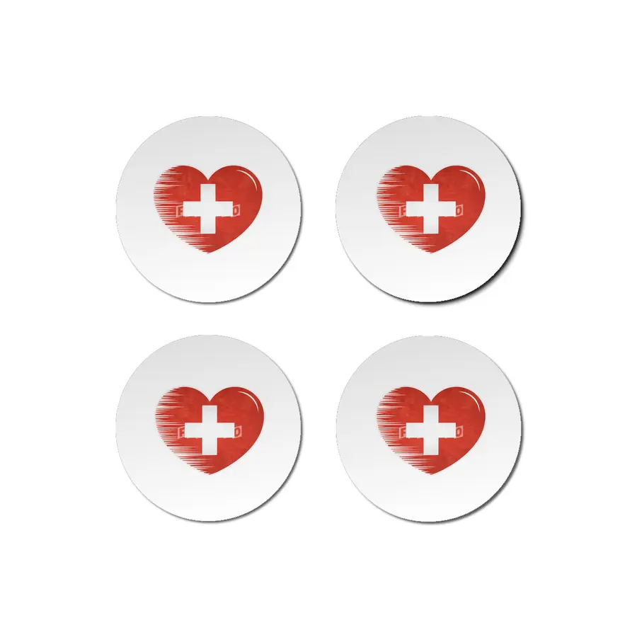 I Love Switzerland, My Home, My Country Bardak Altlığı