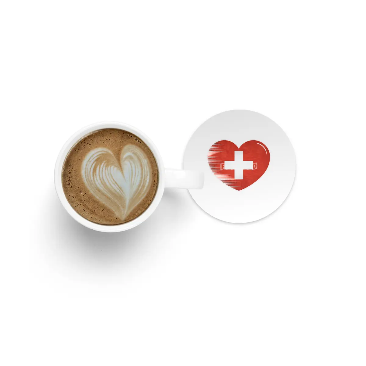 I Love Switzerland, My Home, My Country Bardak Altlığı