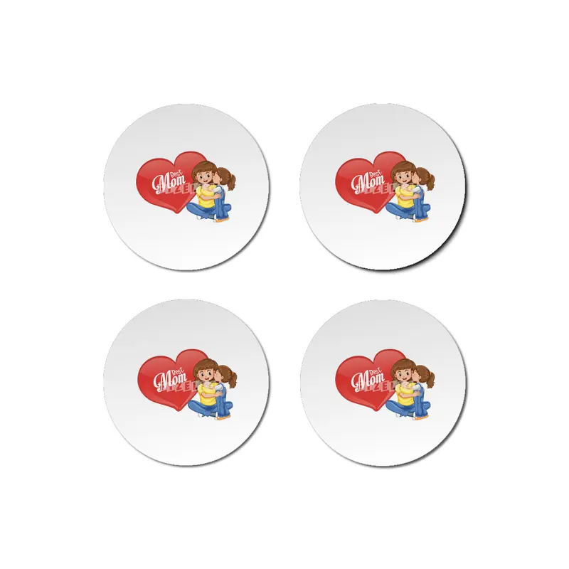 Mother's Day Gift For Best Mom On Mother's Day Bardak Altlığı