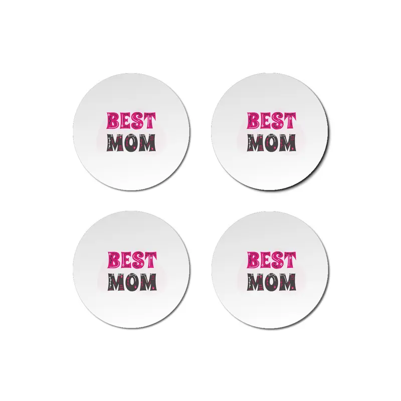 Mother's Day Gift For Best Mom On Mother's Day Bardak Altlığı