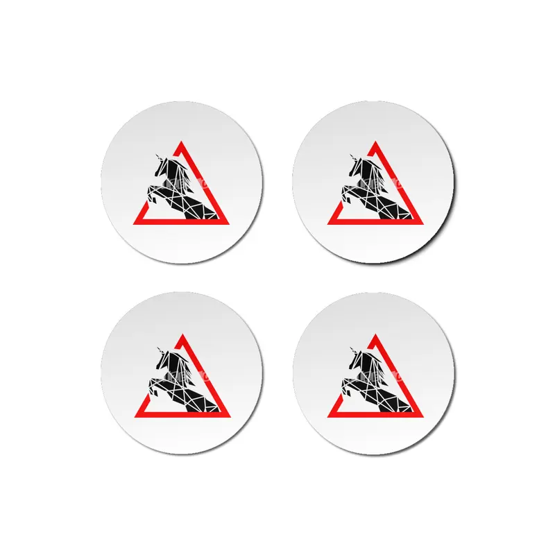 Funny Beautiful Unicorn Road Sign Shirt Bardak Altlığı