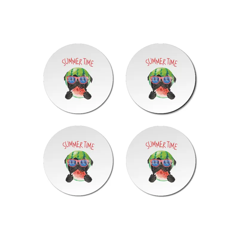 Funny Pug Dog Dogs Gift Dog Lover Bardak Altlığı