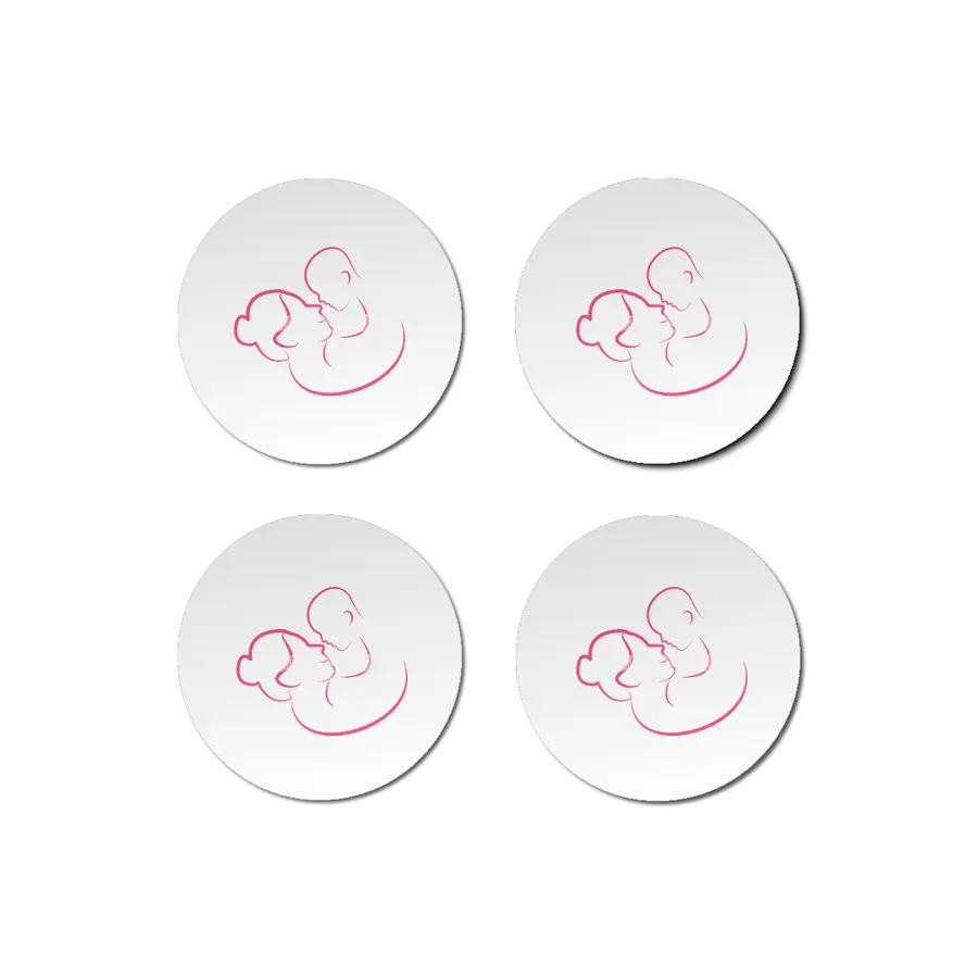 Gift For Pregnant Women. Baby Boy Young Mother Bardak Altlığı