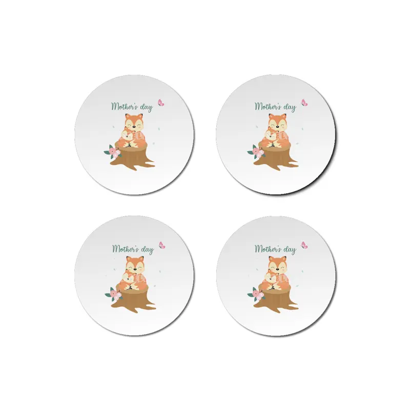 Mother's Day Gift For Best Mom On Mother's Day Bardak Altlığı