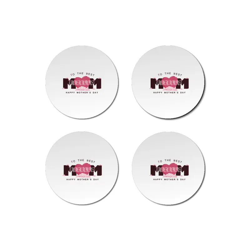 Mother's Day Gift For Best Mom On Mother's Day Bardak Altlığı