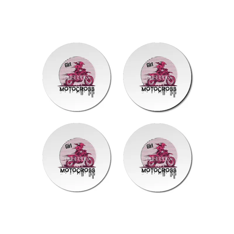 Motocross Enduro Motorcycle Girl Women Gift Bardak Altlığı