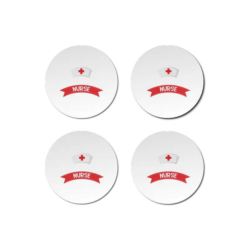 Nurse funny quote gift birthday christmas saying Bardak Altlığı