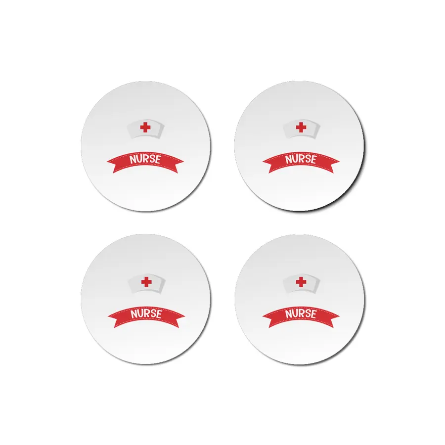 Nurse funny quote gift birthday christmas saying Bardak Altlığı