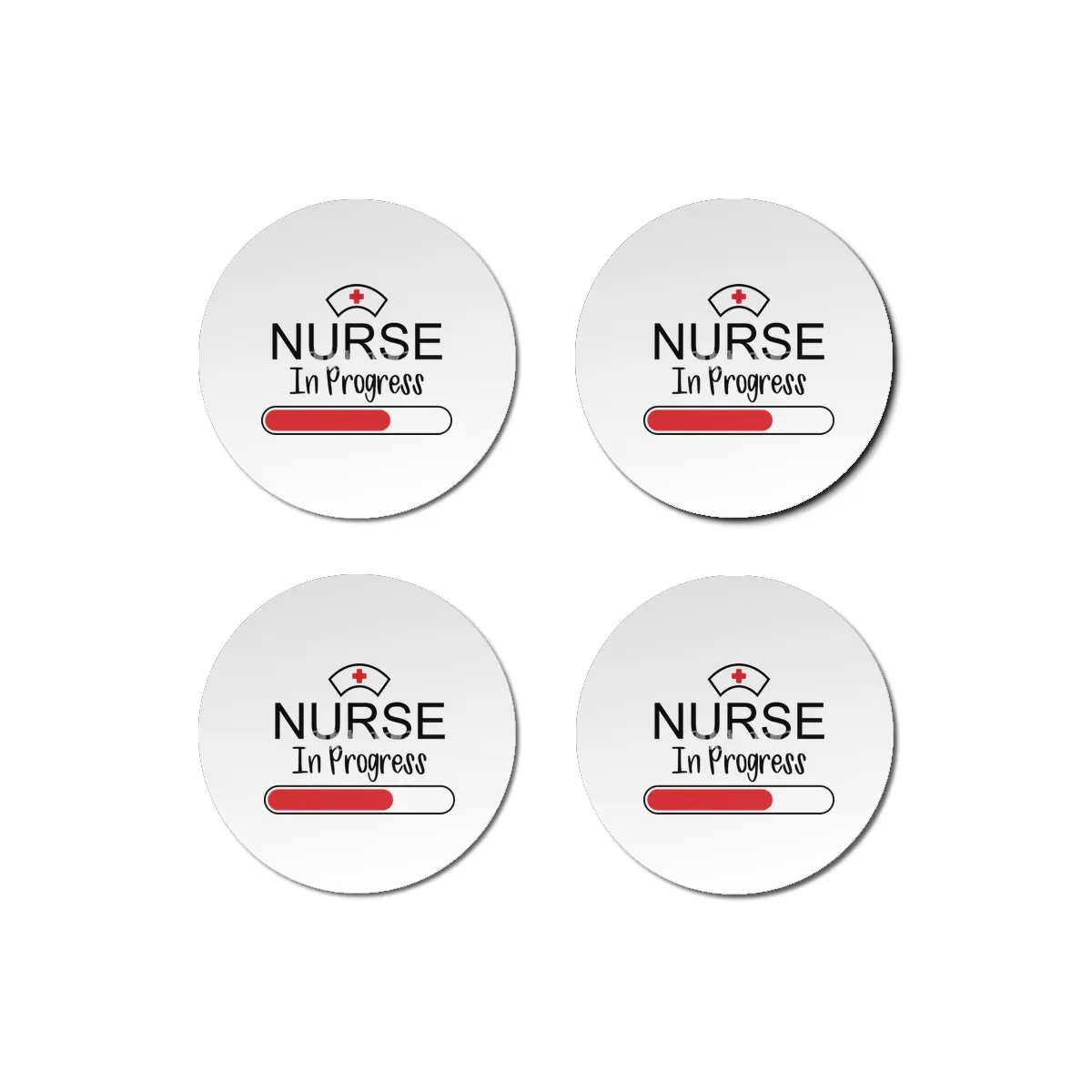 Nurse funny quote gift birthday christmas saying Bardak Altlığı