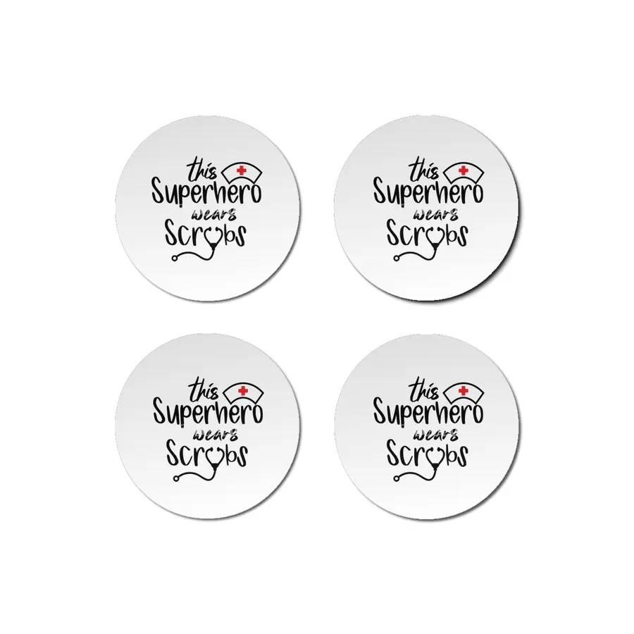 Nurse funny quote gift birthday christmas saying Bardak Altlığı