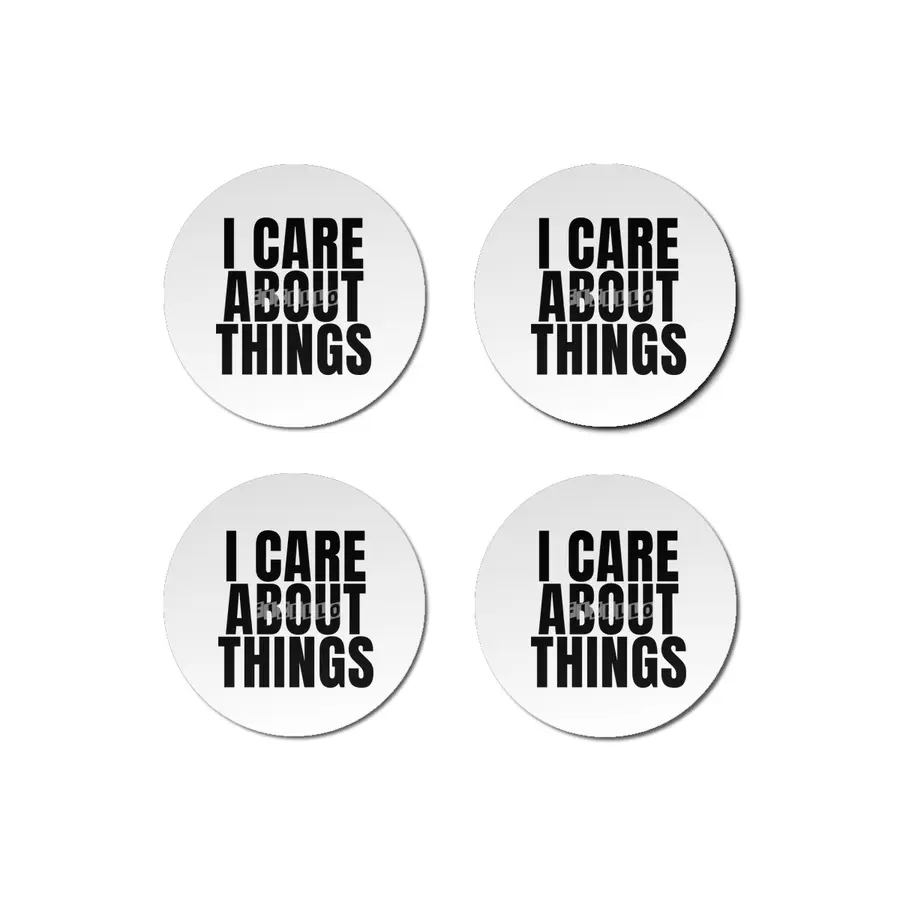 I care about things Bardak Altlığı