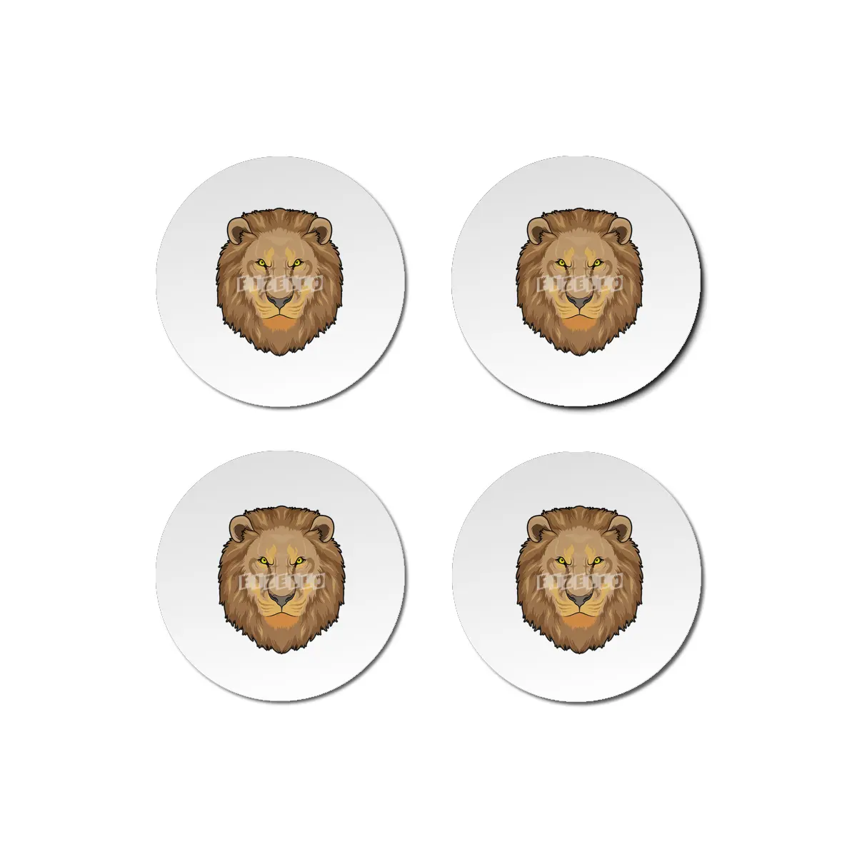 Angry Lion Bardak Altlığı