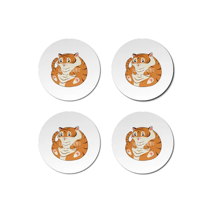 Baby Tiger funny Bardak Altlığı