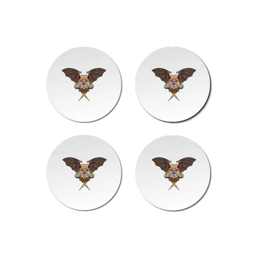 Bat at Darts with Dart Bardak Altlığı