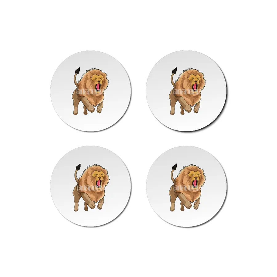 Jumping Lion Bardak Altlığı