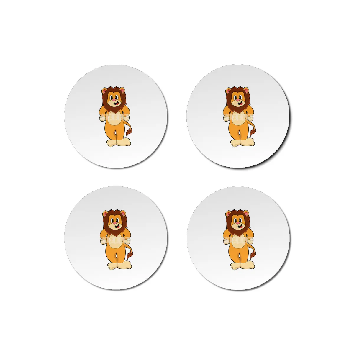 Lion standing Bardak Altlığı