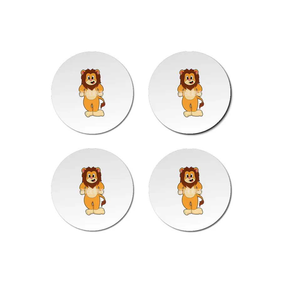 Lion standing Bardak Altlığı
