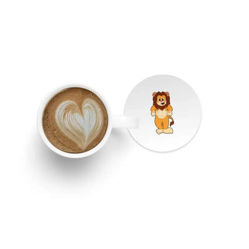 Lion standing Bardak Altlığı