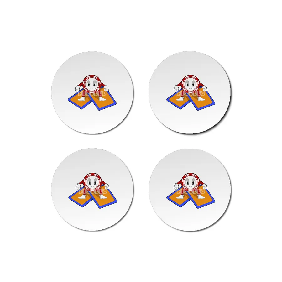 Poker chips with Poker cards Bardak Altlığı