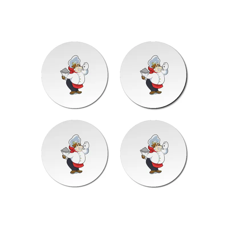 Cow as Waiter with Serving plate Bardak Altlığı