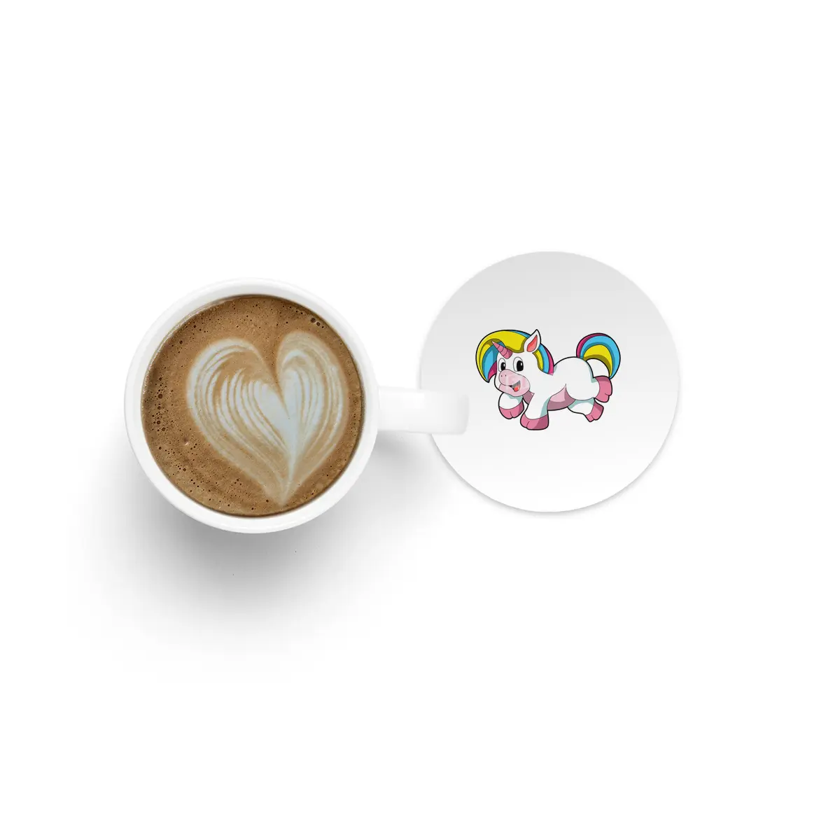 Unicorn Baby Bardak Altlığı
