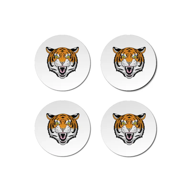 Tiger angry Bardak Altlığı