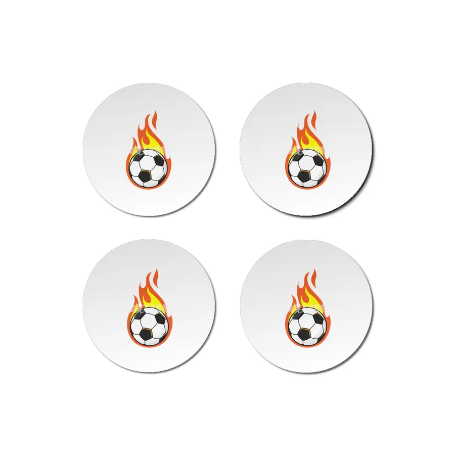 Soccer on Fire Bardak Altlığı