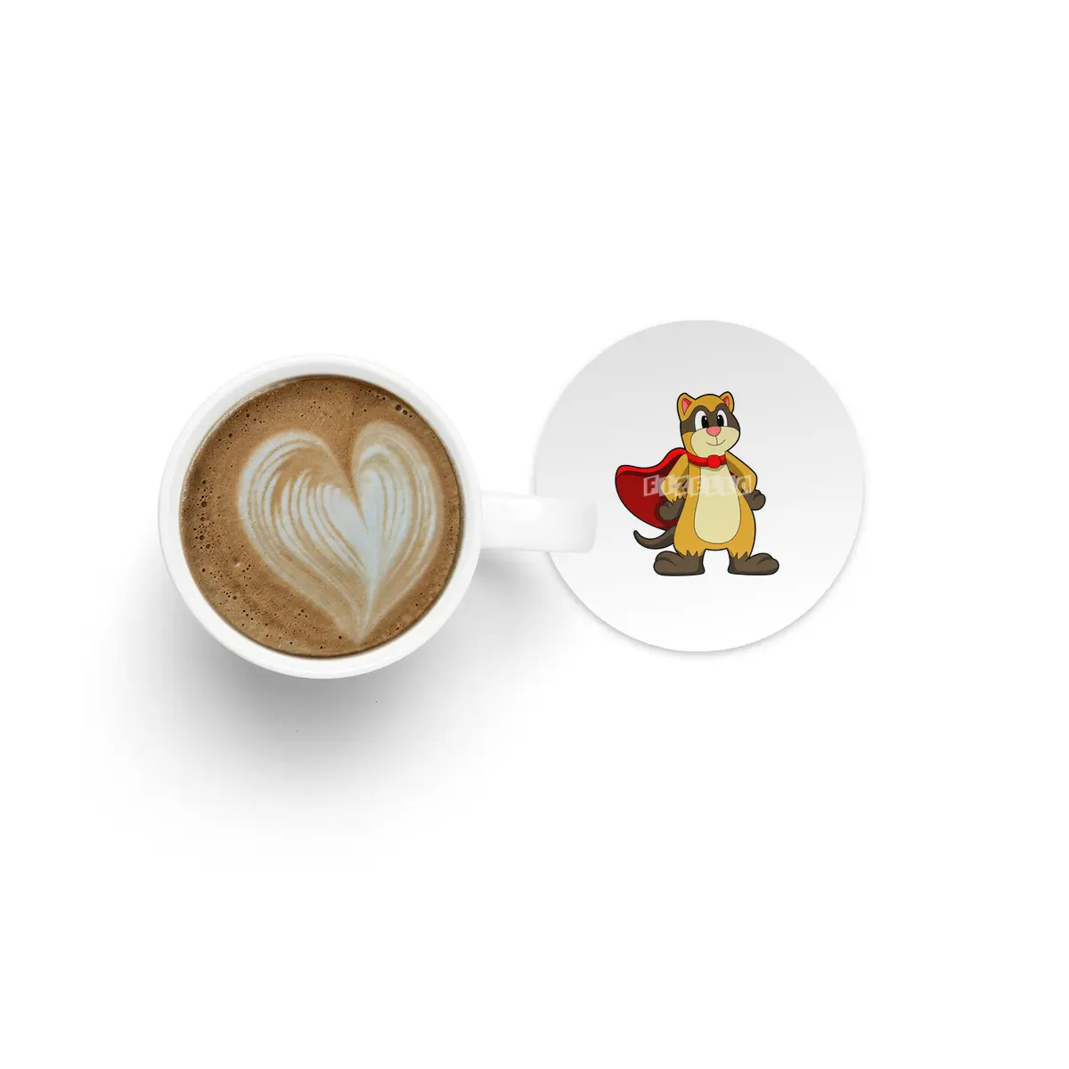 Meerkat with Cape Bardak Altlığı