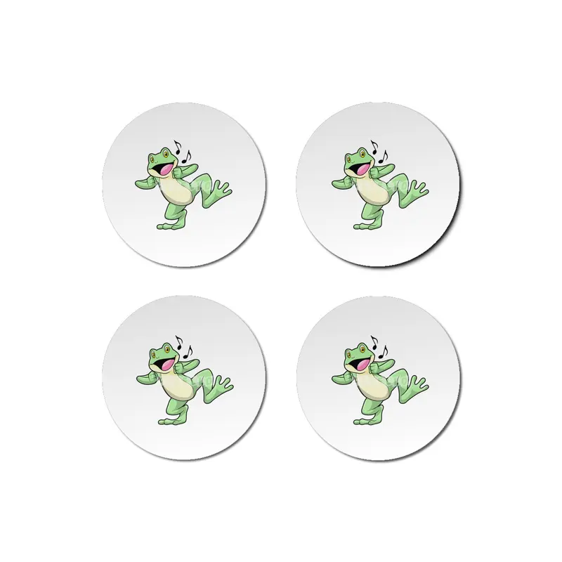 Frog Music Dance Bardak Altlığı