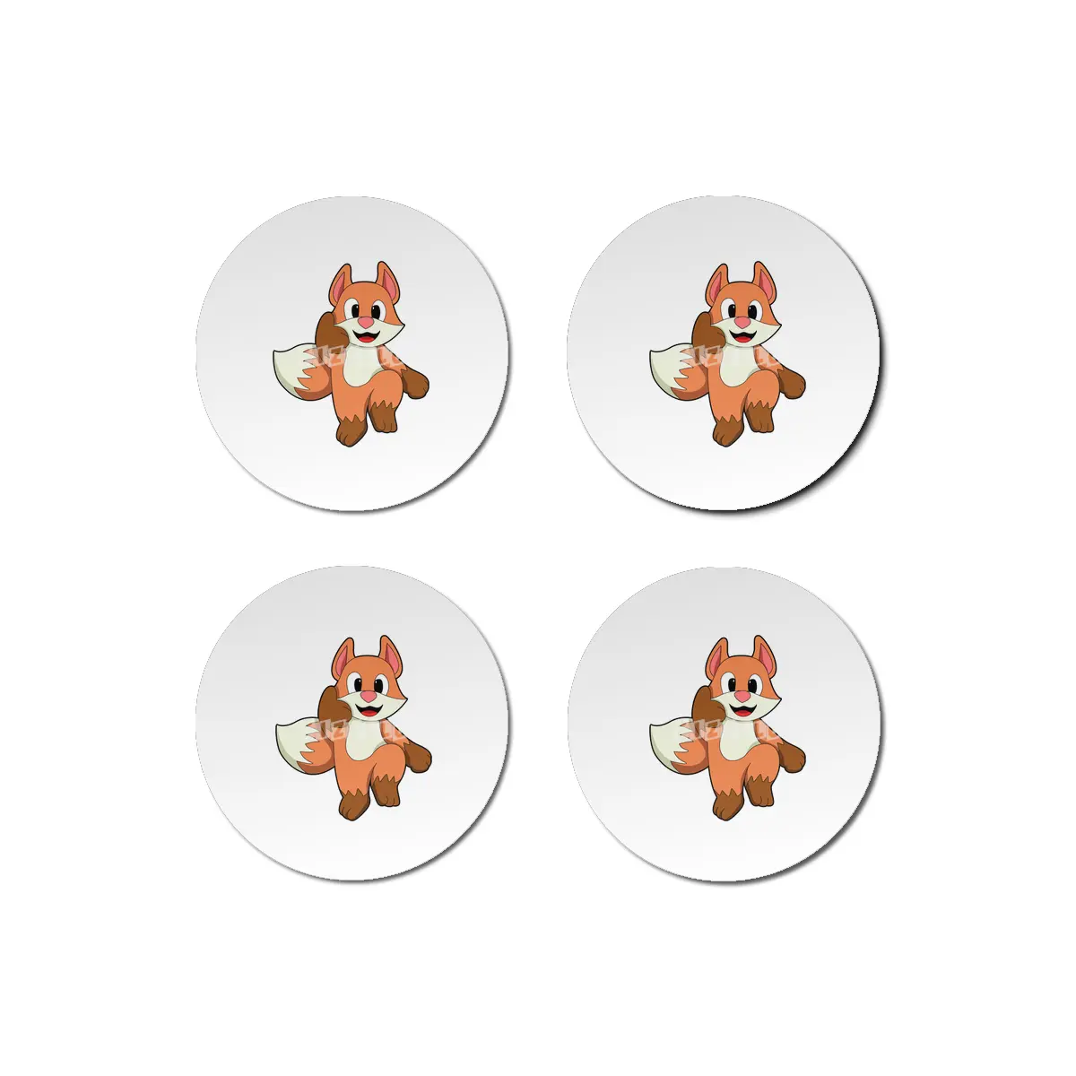 Fox funny Bardak Altlığı