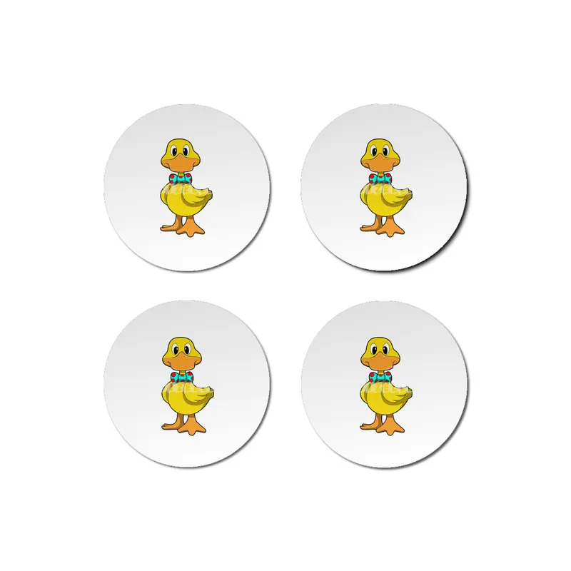Duck with Tie Bardak Altlığı