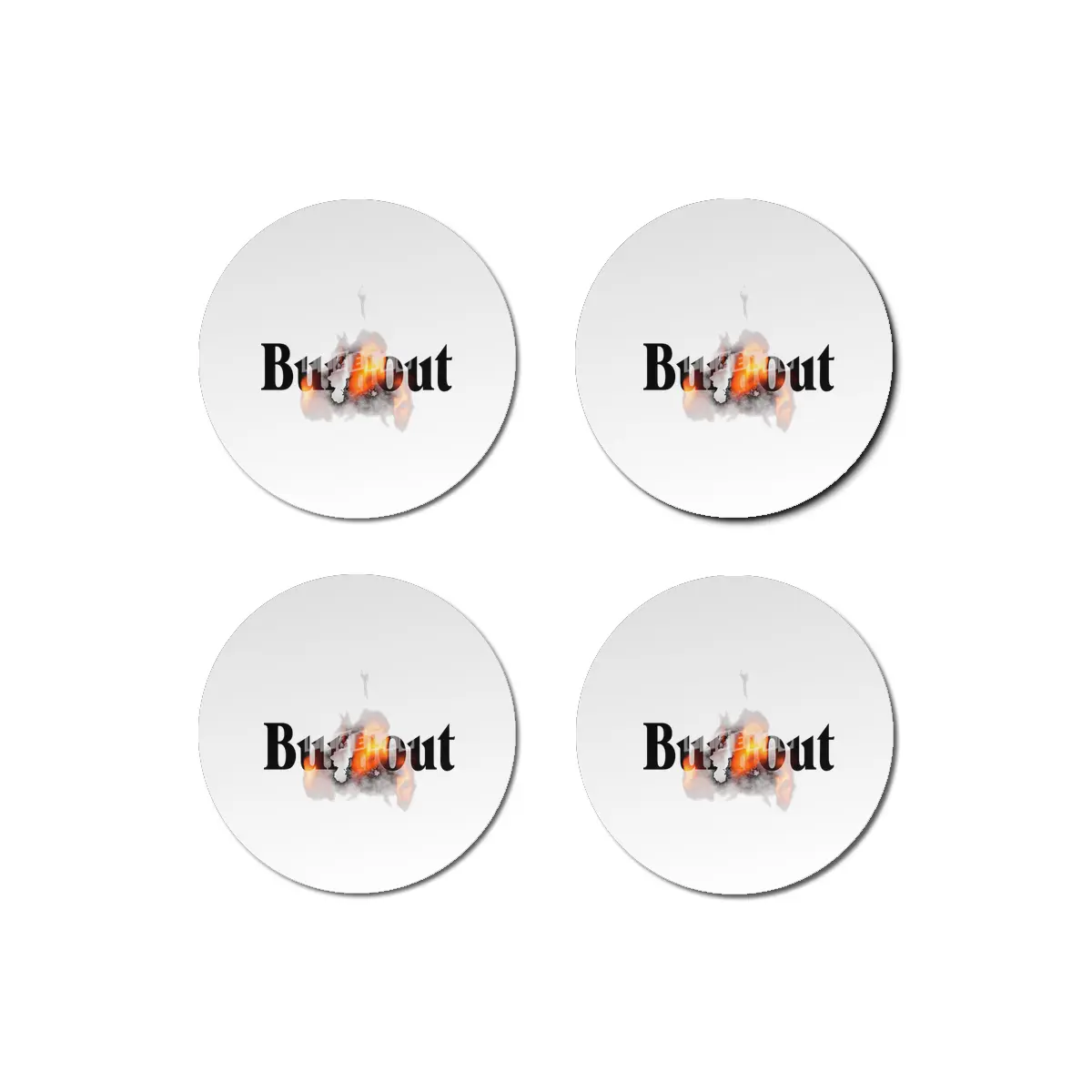 burnout Bardak Altlığı