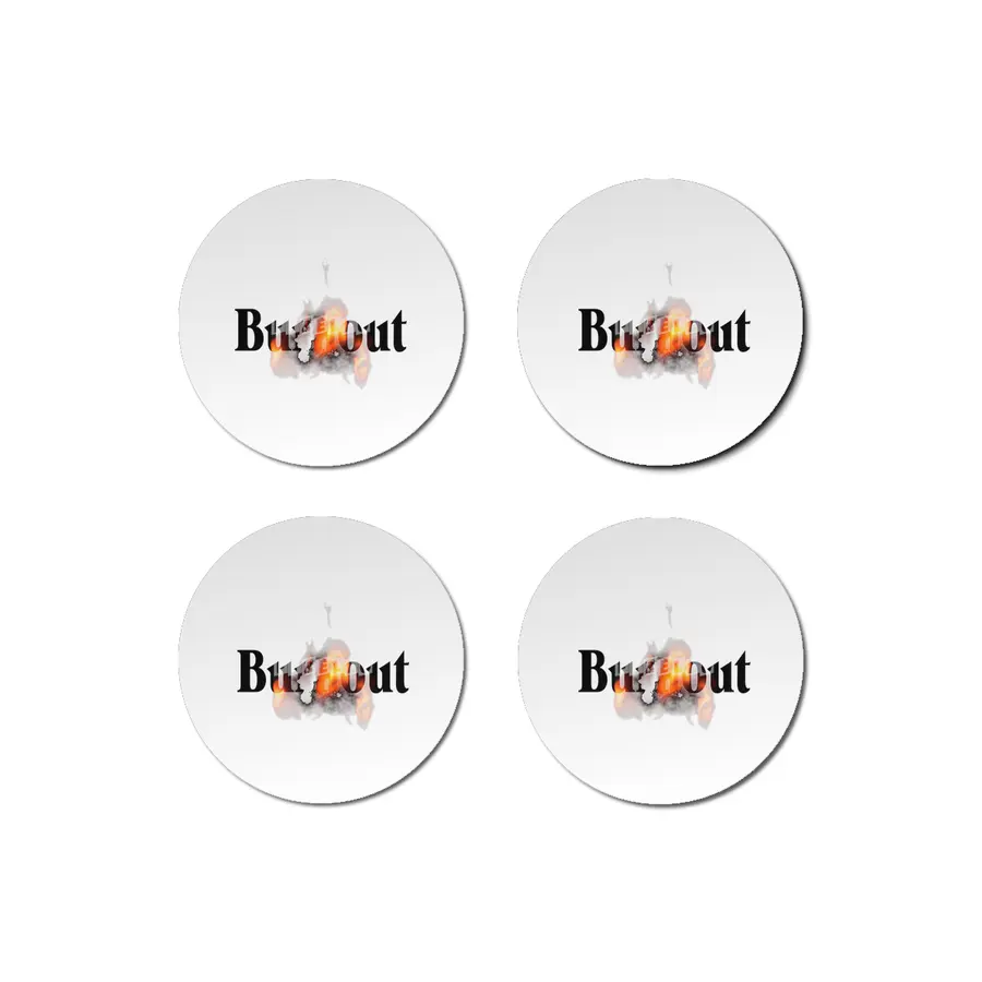 burnout Bardak Altlığı