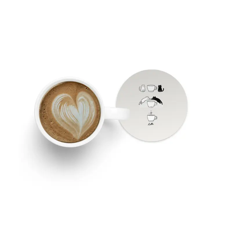 Coffee Catte Bardak Altlığı