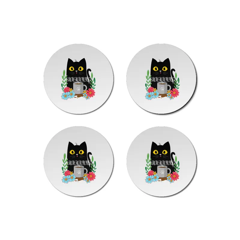 Coffee Cat Bardak Altlığı
