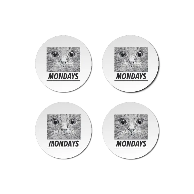 MONDAYS - Out of Milk! Bardak Altlığı