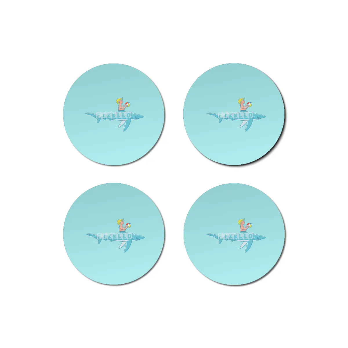 Shark Bait Bardak Altlığı