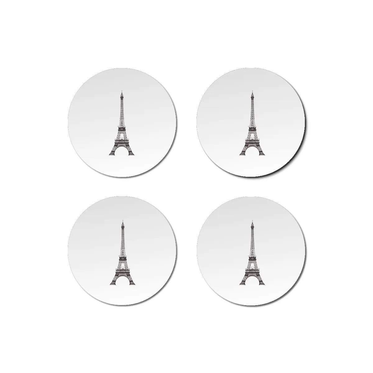 La Tour Eiffel Bardak Altlığı