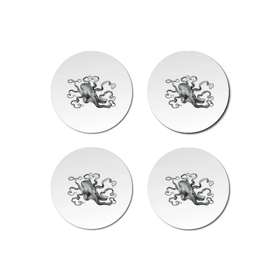Octopus Bardak Altlığı