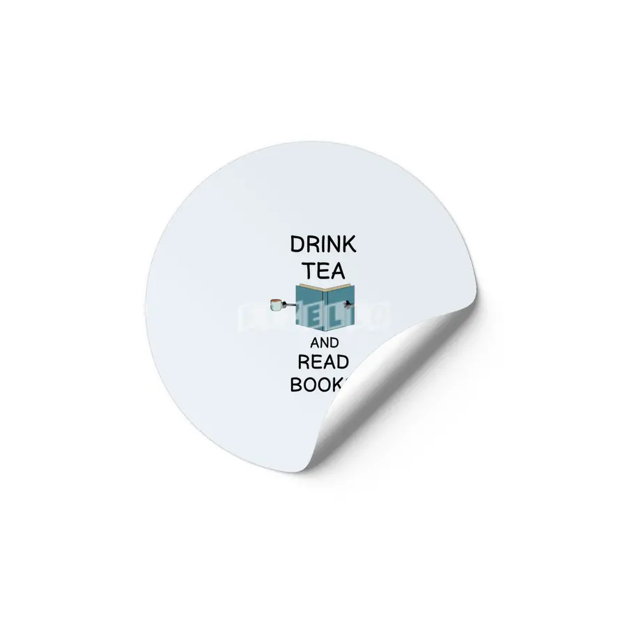 DRINK TEA AND READ BOOKS GIFT FOR READERS Etiket