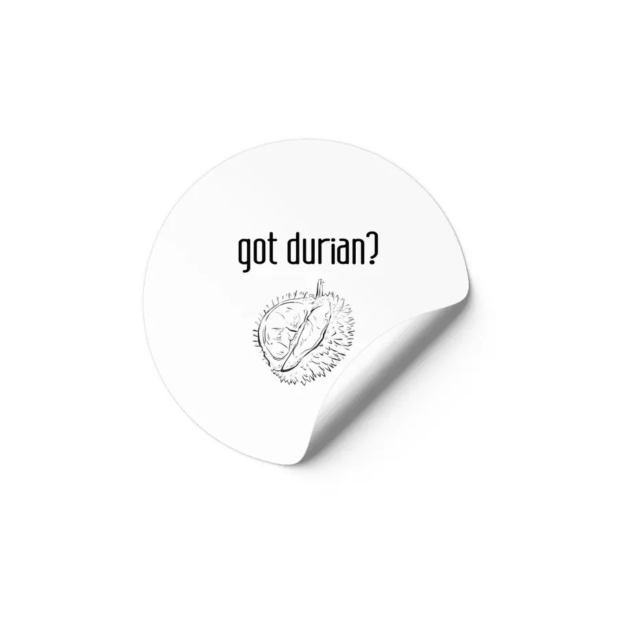 got durian? Etiket